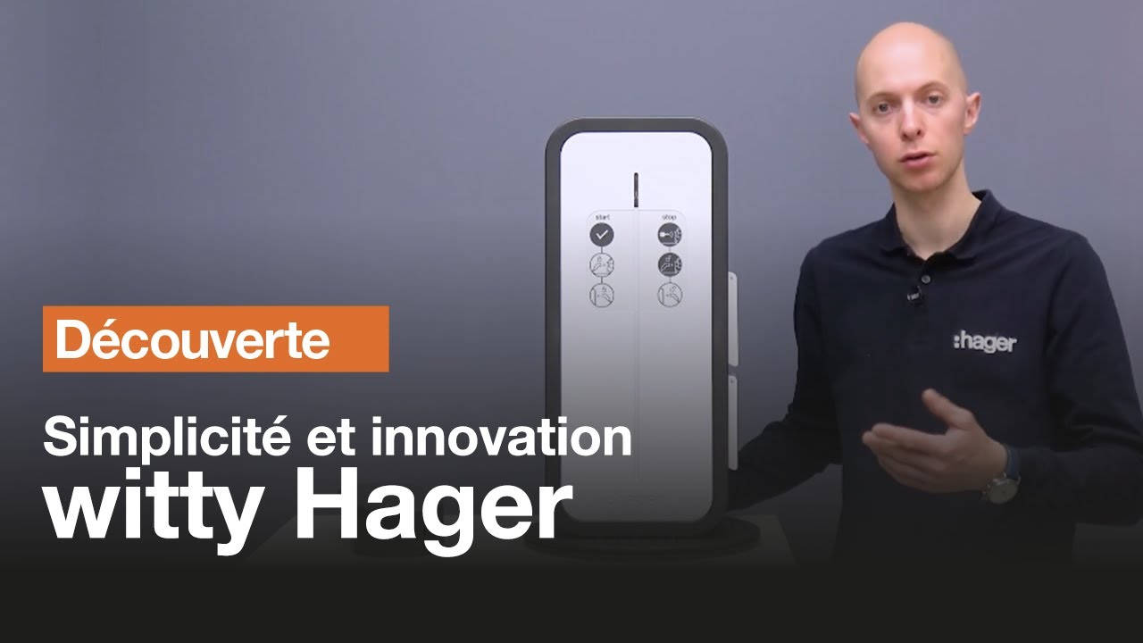 Image [Découverte] Borne de charge witty Hager : simplicité et innovation | Hager France